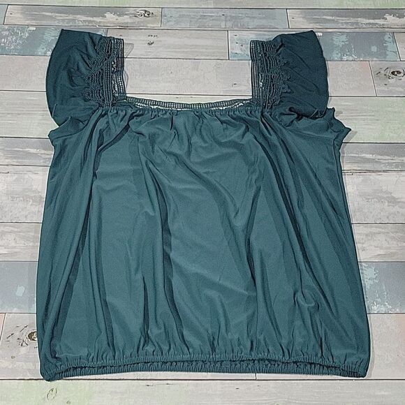 Daytrip Shirt/Top Square Neckline sz Large - Picture 3 of 5